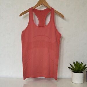 Lululemon Swiftly Tech Tank Top Women's Size 8 Orange